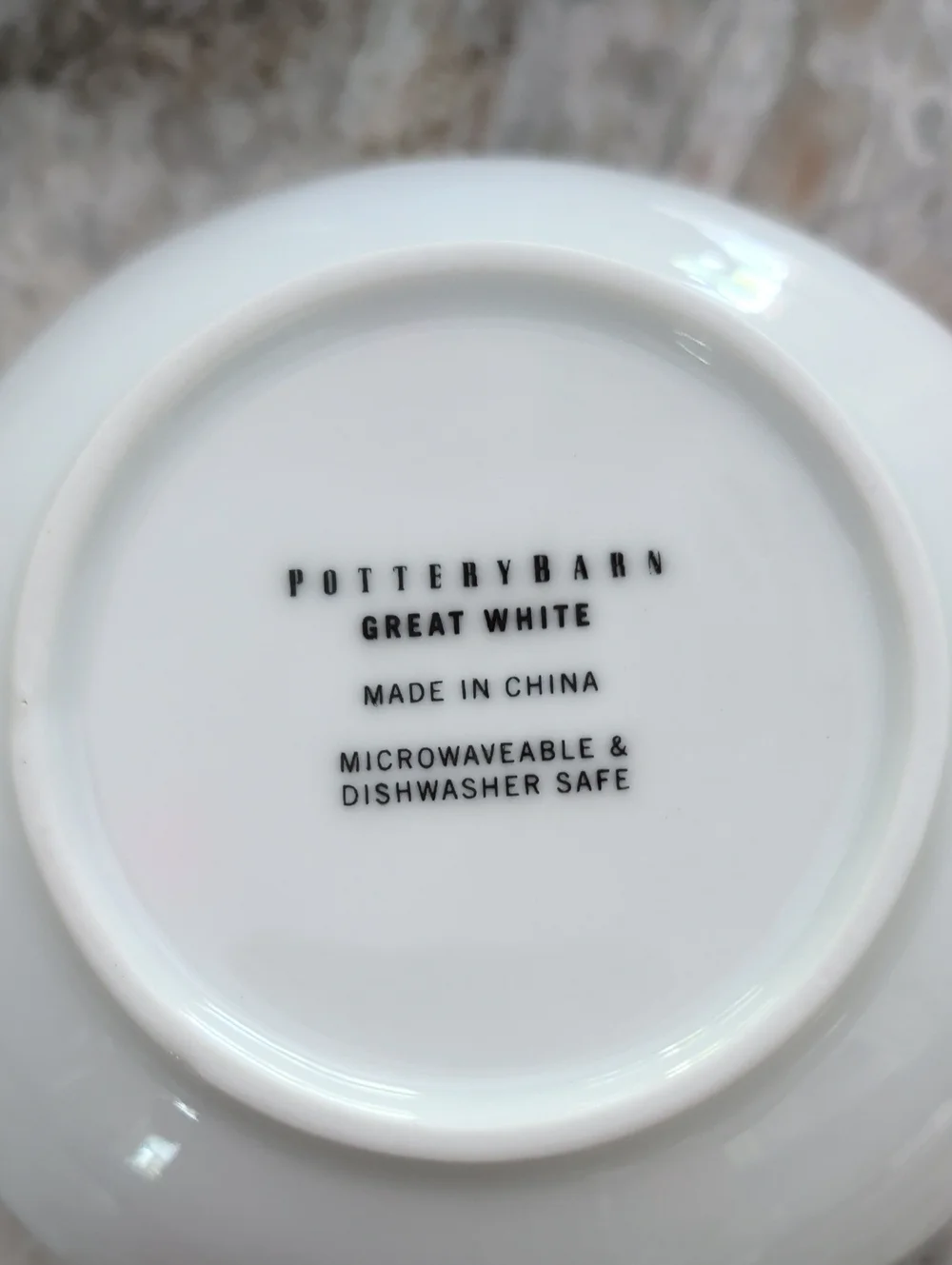 Pottery Barn Great White Lugged Swoop Handled Bowls